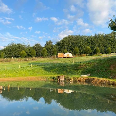Bracken Yurt At Walnut Farm Glamping Hotel Netherbury Buitenkant foto