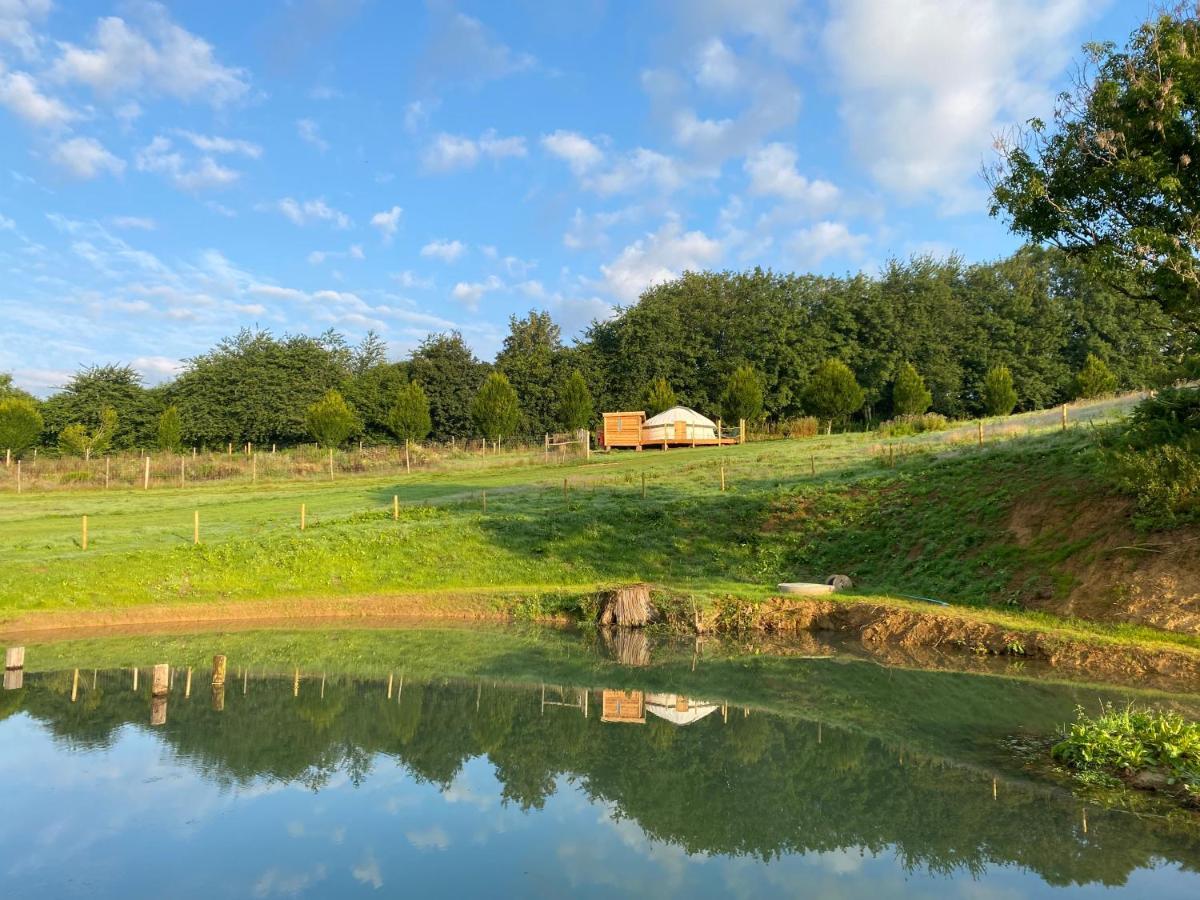 Bracken Yurt At Walnut Farm Glamping Hotel Netherbury Buitenkant foto